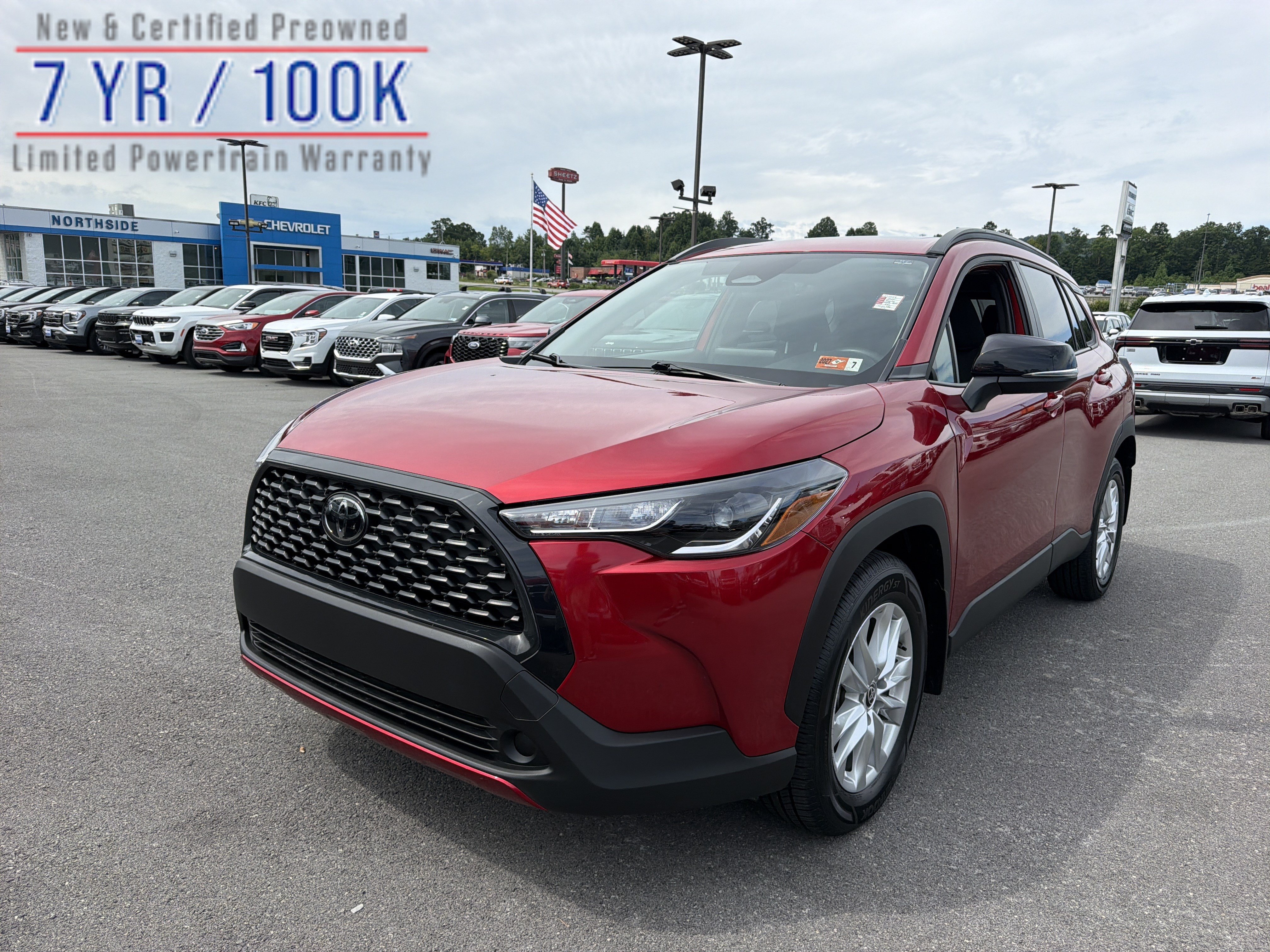 Used 2025 Toyota Corolla Cross LE w/ Moonroof Package AWD/4WD image 1
