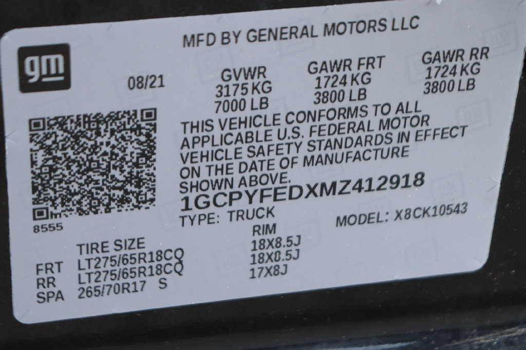 Used 2021 Chevrolet Silverado 1500 LT Trail Boss AWD/4WD image 47