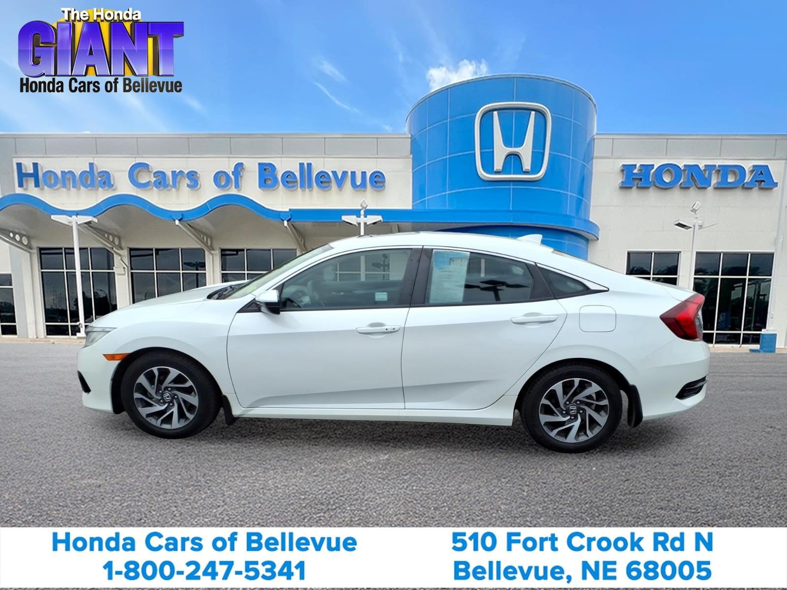 Certified 2018 Honda Civic EX image 8