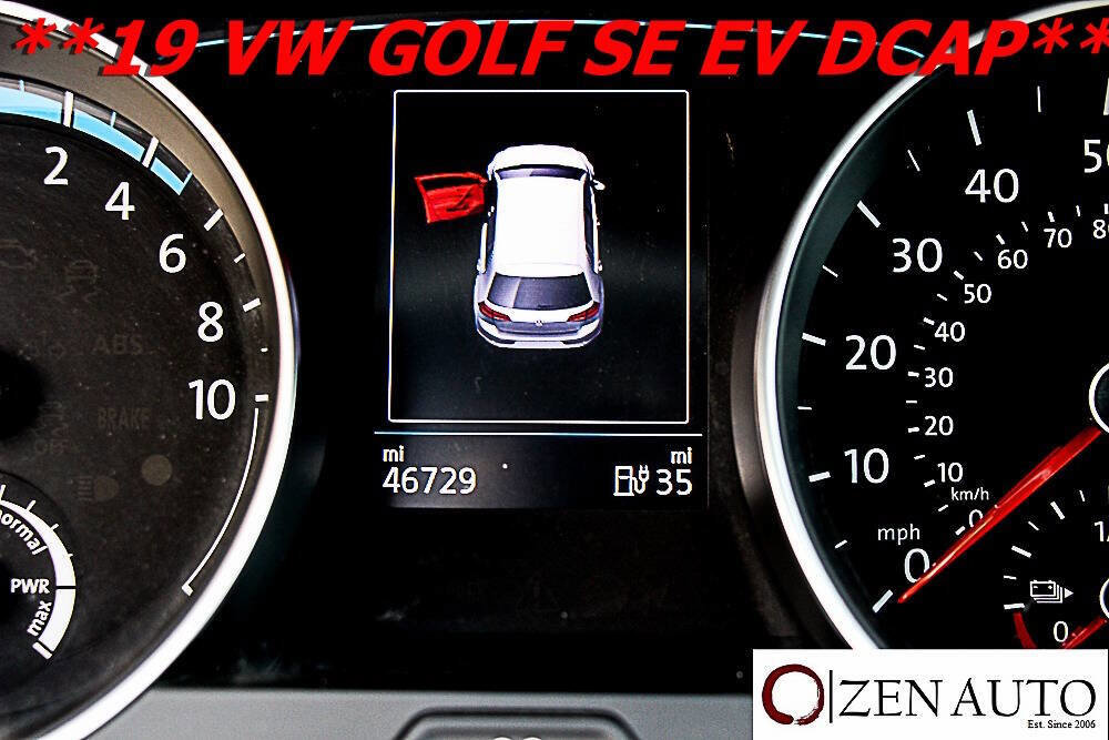 Used 2019 Volkswagen e-Golf SE w/ Driver Assistance Package image 17