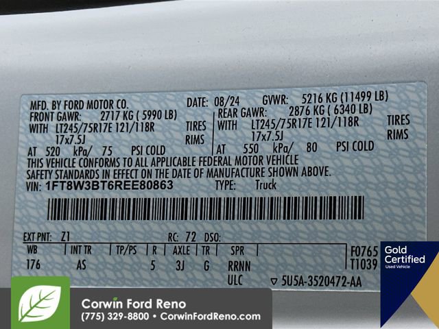 Certified 2024 Ford F350 XL w/ XL Chrome Package image 33