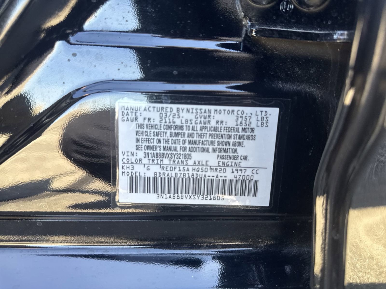 Certified 2025 Nissan Sentra S image 40