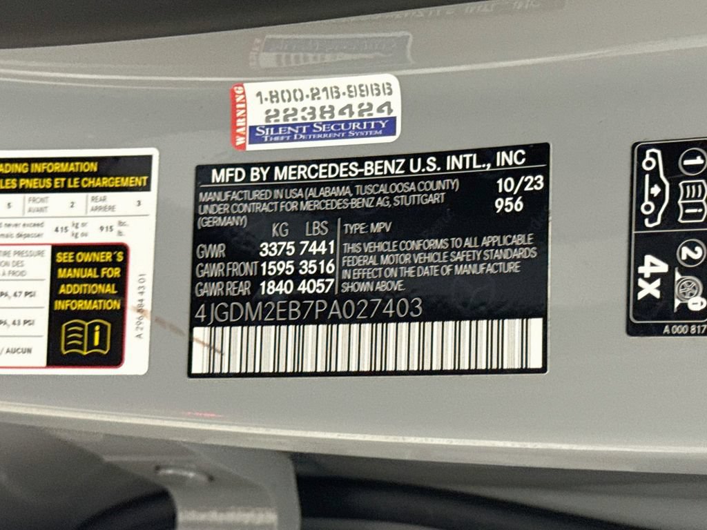 Certified 2023 Mercedes-Benz EQS 450+ 4MATIC SUV image 32