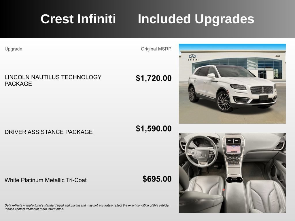 Used 2019 Lincoln Nautilus Reserve FWD image 5