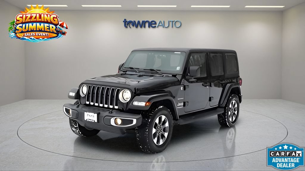 Used 2022 Jeep Wrangler Unlimited Sahara w/ Cold Weather Group AWD/4WD image 1