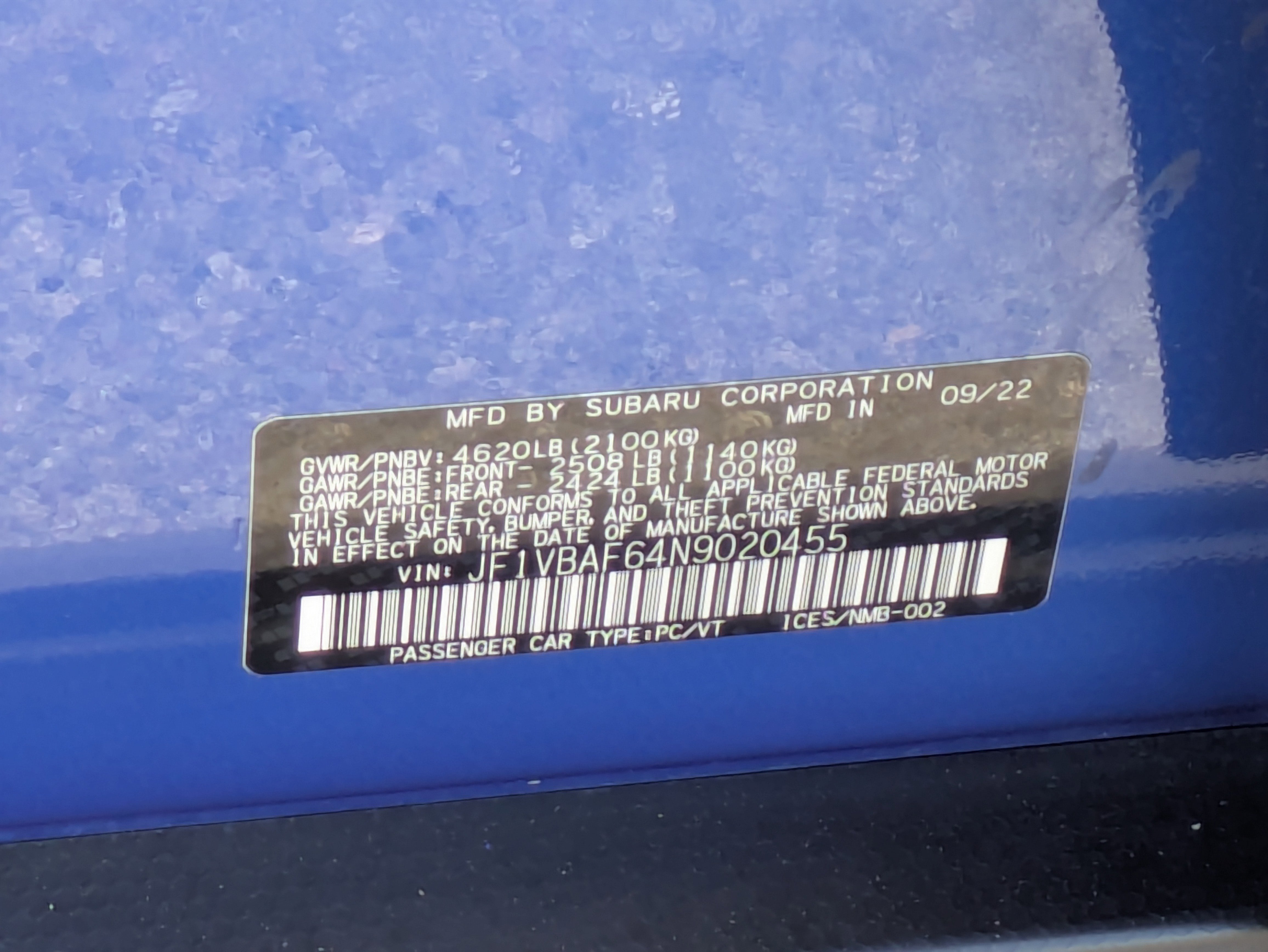 Used 2022 Subaru WRX Premium image 30