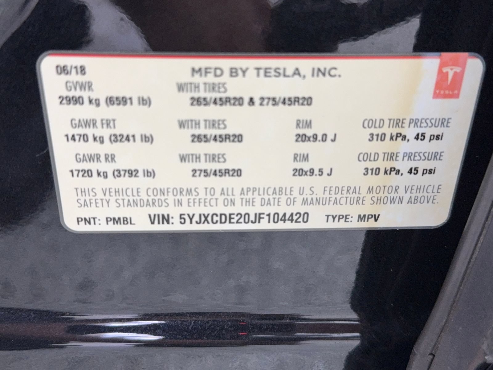Used 2018 Tesla Model X 75D AWD/4WD image 57