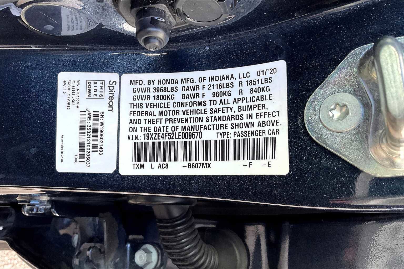Used 2020 Honda Insight EX image 34