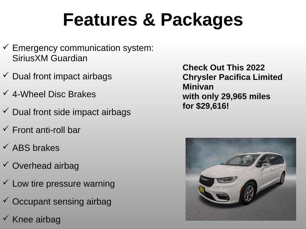 Used 2022 Chrysler Pacifica Limited FWD image 17