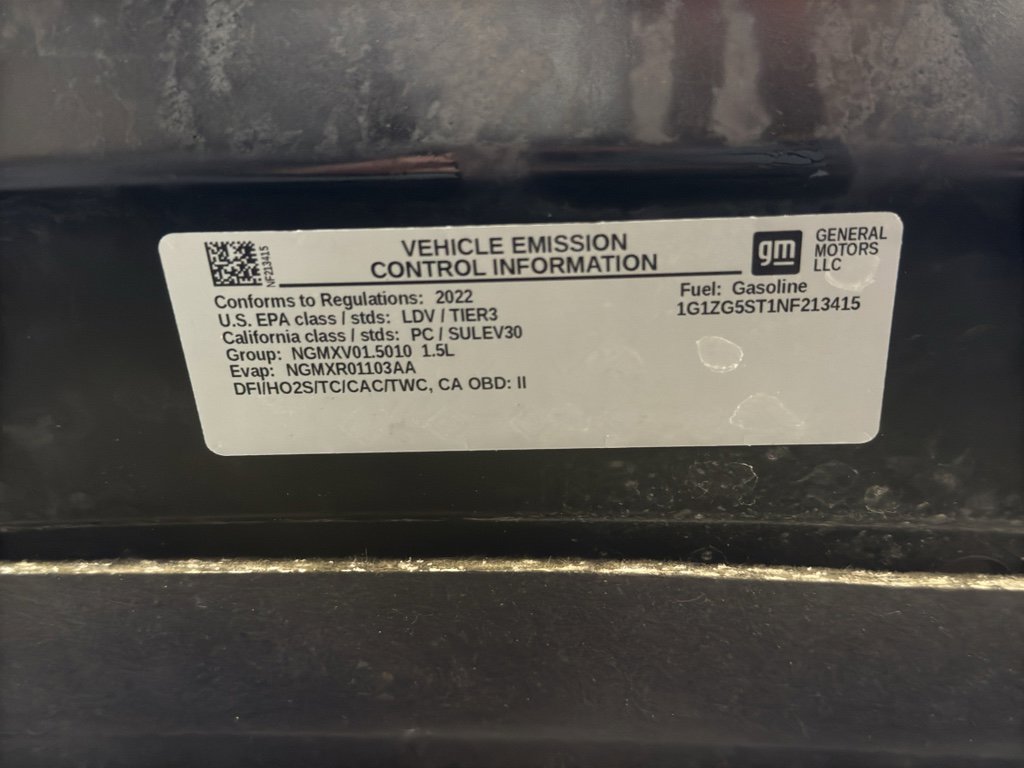 Used 2022 Chevrolet Malibu RS w/ LPO, Convenience Package 1 image 33