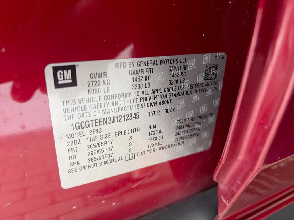 Used 2018 Chevrolet Colorado ZR2 AWD/4WD image 41
