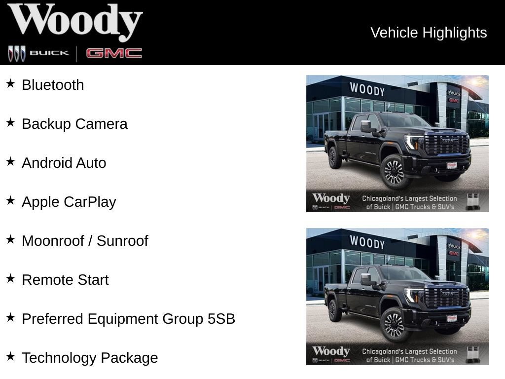 New 2026 GMC Sierra 2500 Denali Ultimate w/ Snow Plow Prep/Camper Package AWD/4WD image 3
