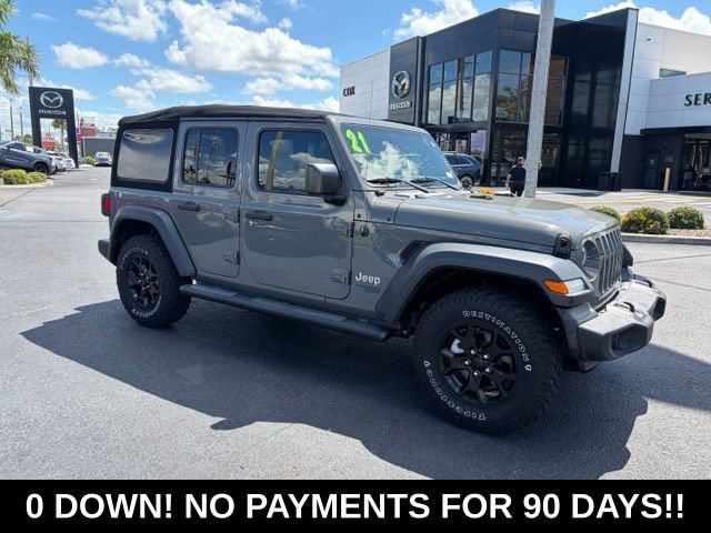 Used 2021 Jeep Wrangler Unlimited Sport