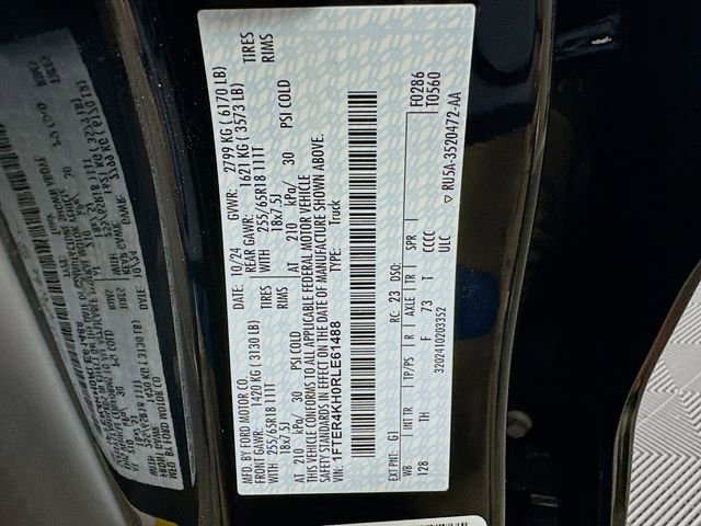 Used 2024 Ford Ranger Lariat w/ Trailer Tow Package image 29