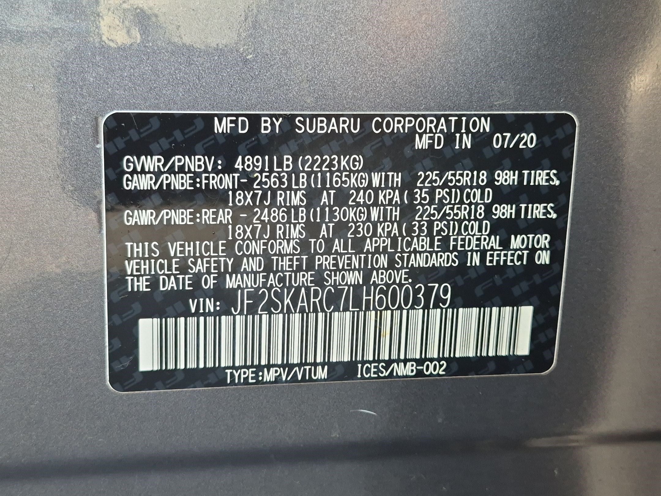 Used 2020 Subaru Forester Sport w/ Popular Package #2 AWD/4WD image 34