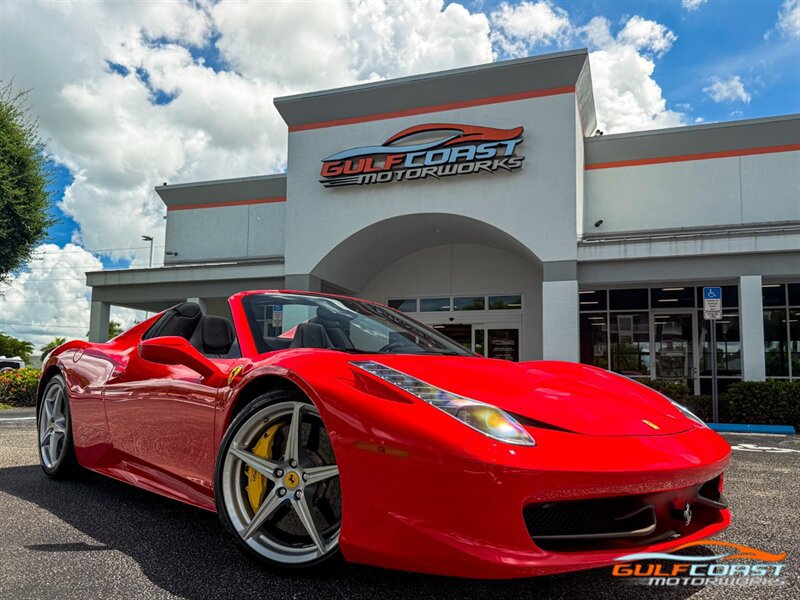 Used 2013 Ferrari 458 Spider RWD image 1