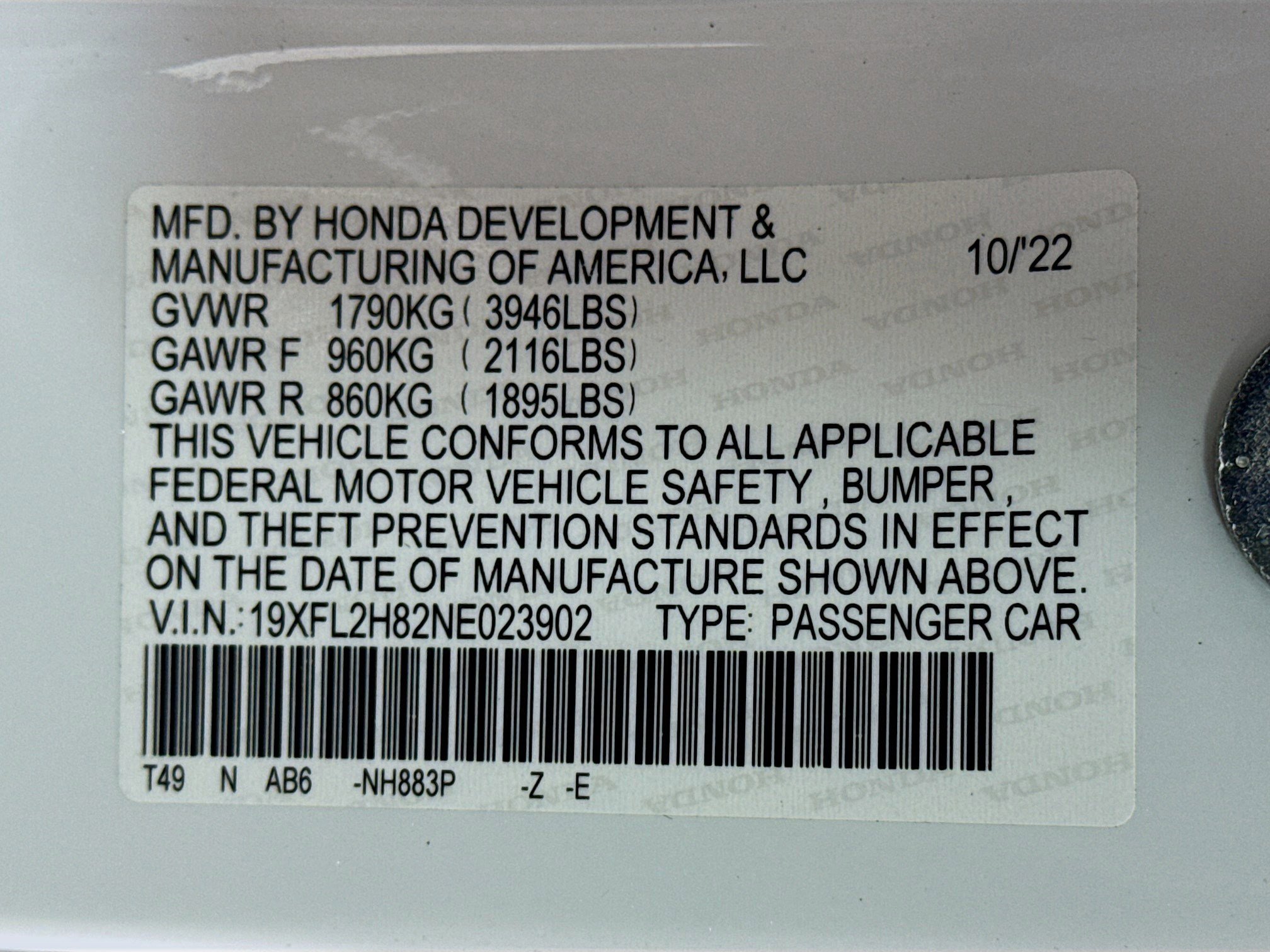 Used 2022 Honda Civic Sport image 40