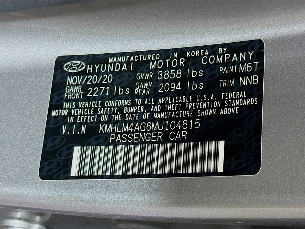 Certified 2021 Hyundai Elantra SEL FWD image 33