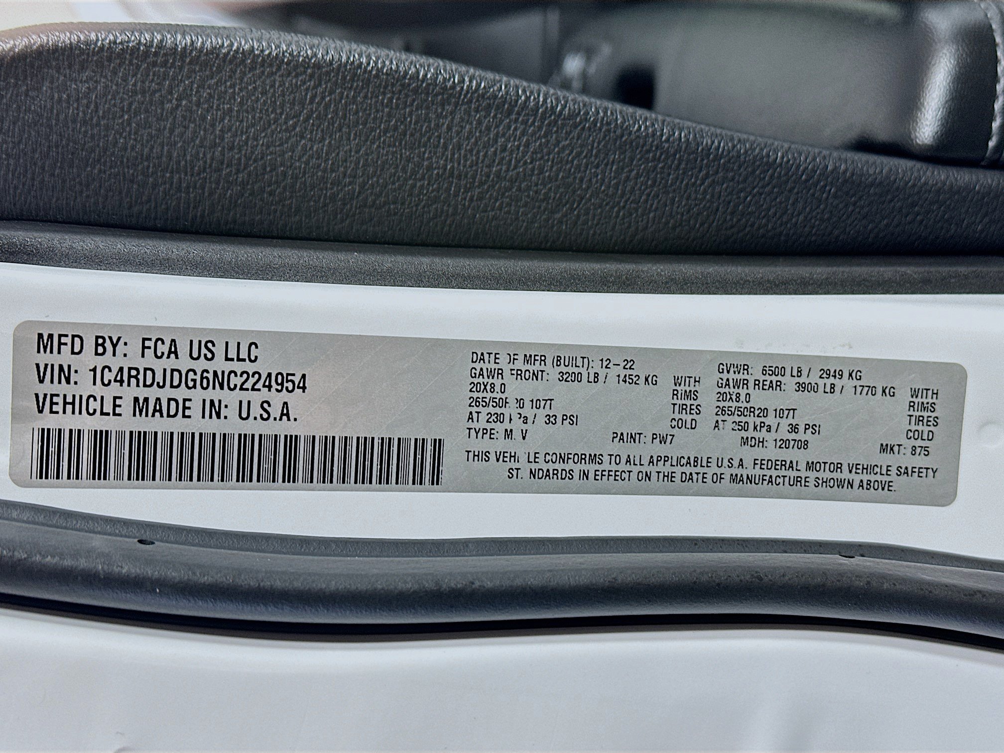 Used 2022 Dodge Durango GT AWD/4WD image 31