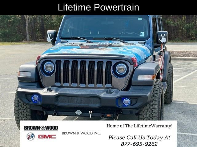 Used 2021 Jeep Wrangler Unlimited Sport image 1