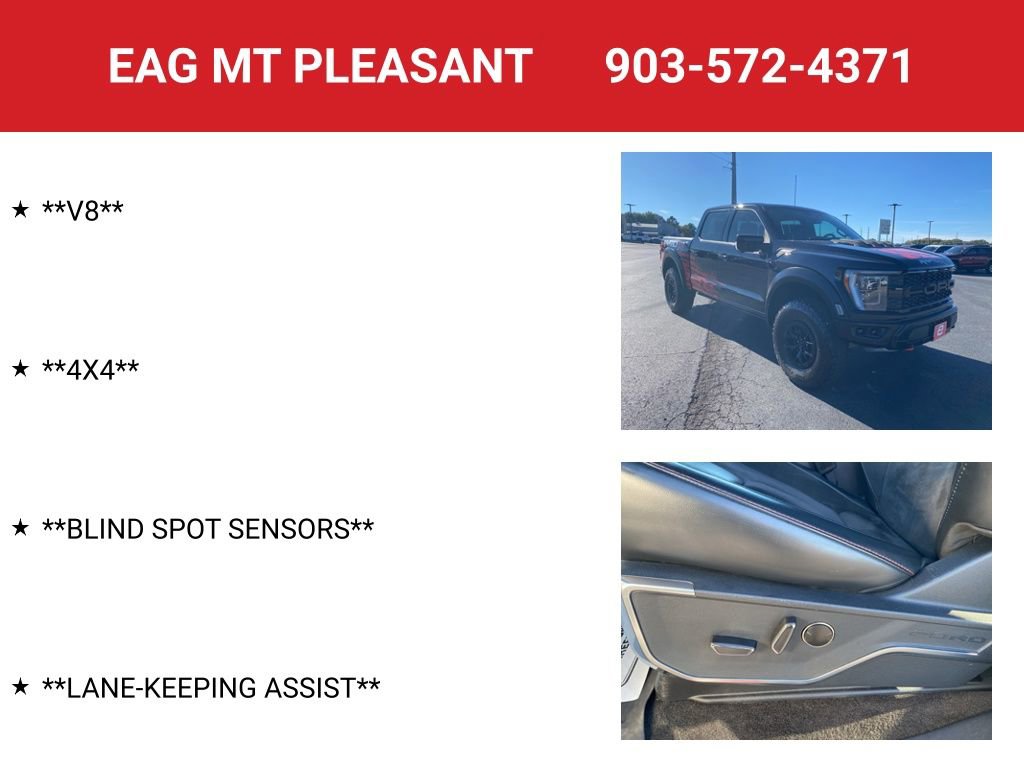 Used 2023 Ford F150 Raptor w/ Equipment Group 802A Raptor R image 8