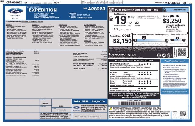 Used 2021 Ford Expedition XLT RWD image 5