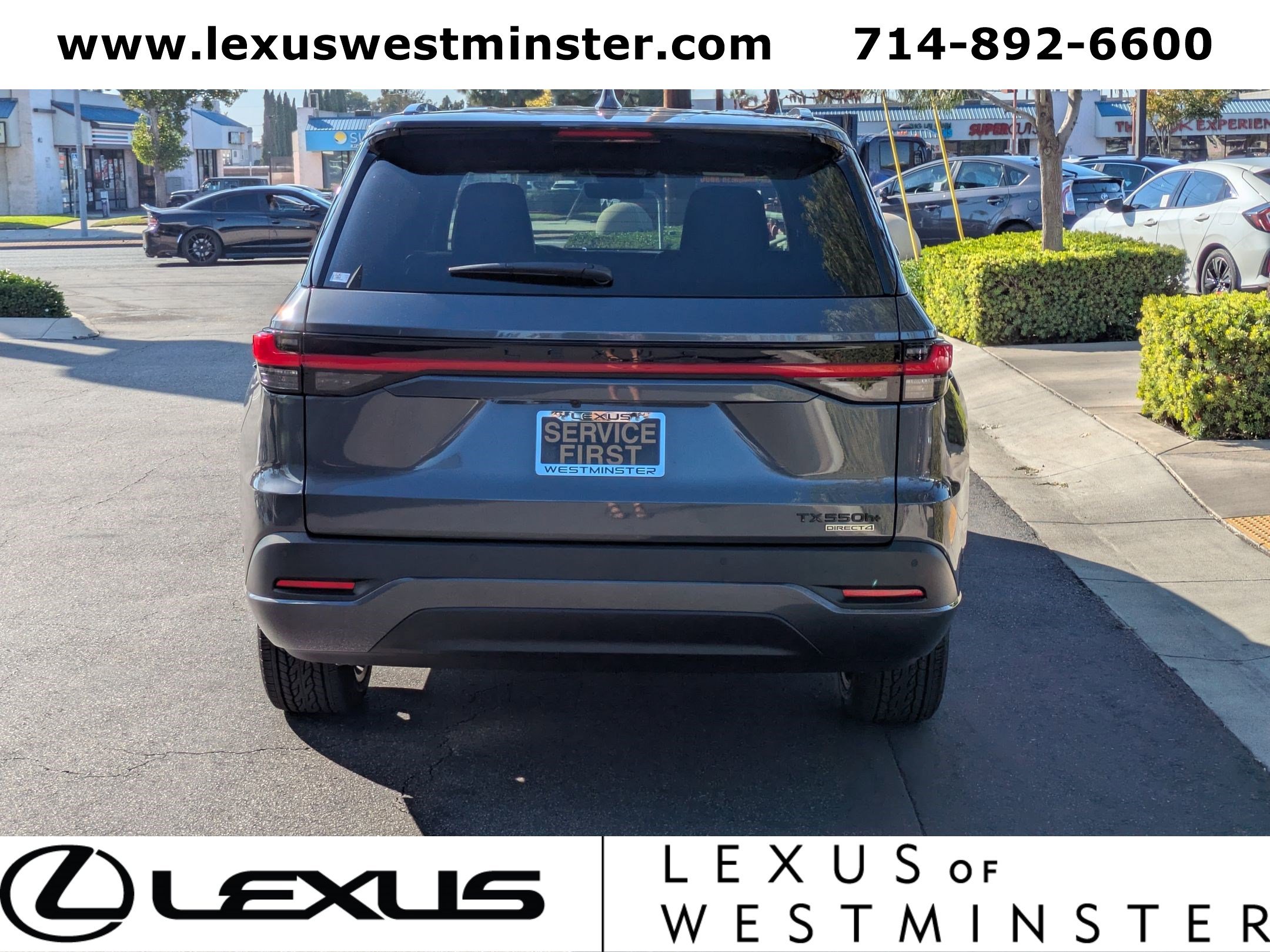 New 2026 Lexus TX 550h AWD Plug-In Hybrid image 9