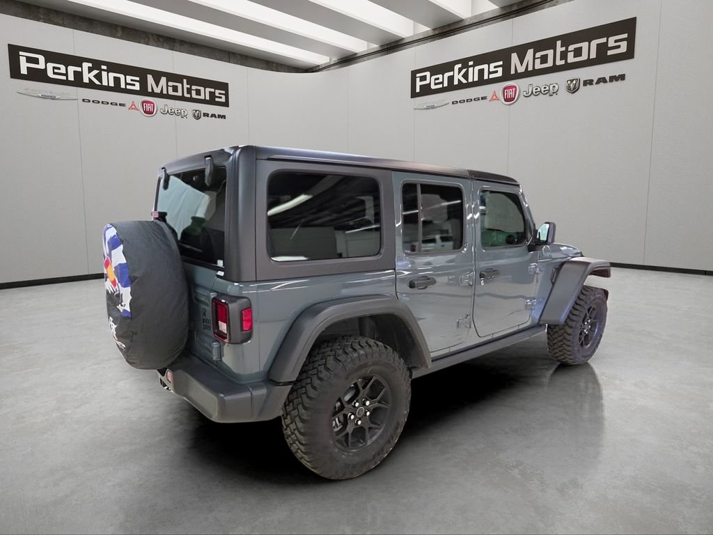 Certified 2025 Jeep Wrangler Unlimited Sport S 4xe image 6