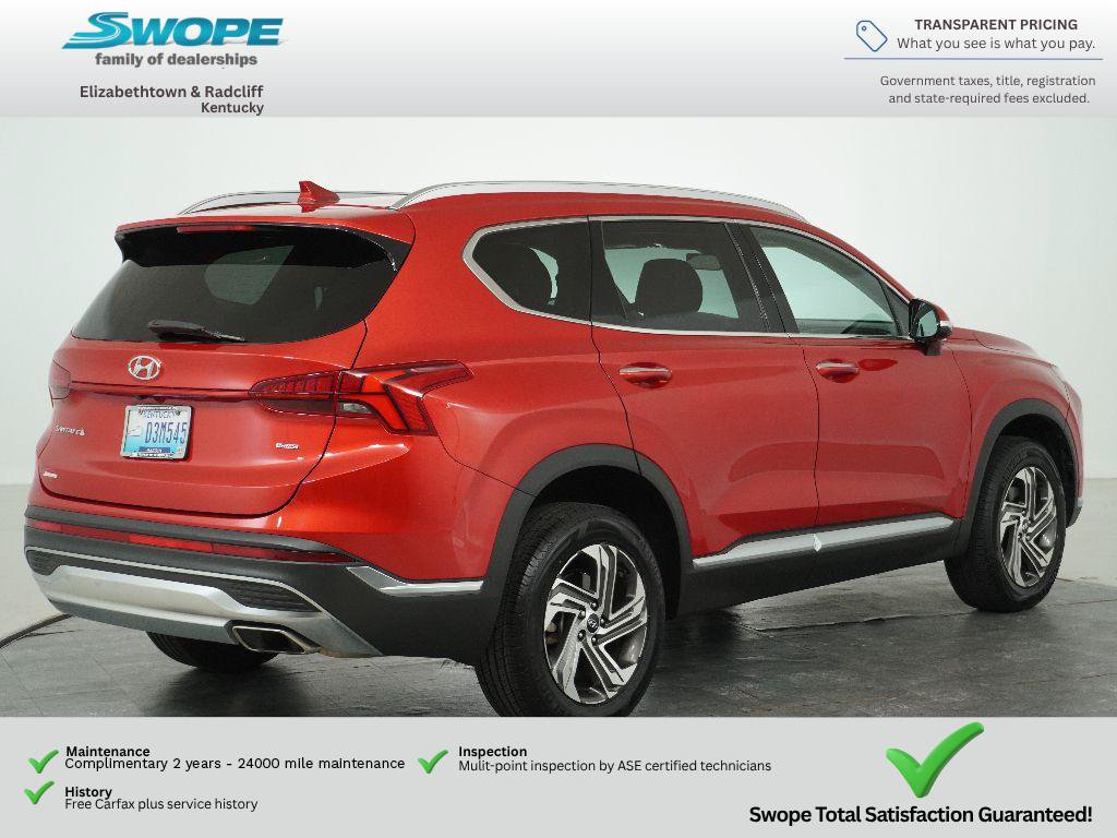 Used 2022 Hyundai Santa Fe SEL w/ Convenience + Premium Package AWD/4WD image 4