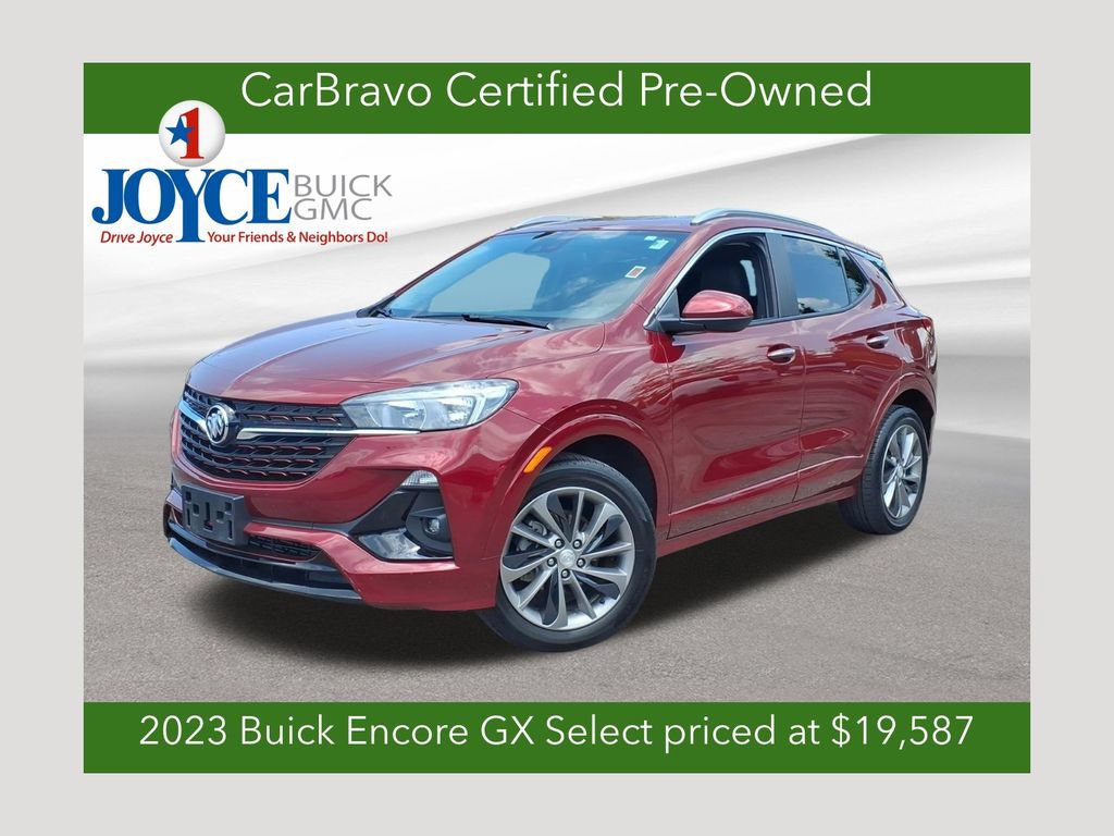 Certified 2023 Buick Encore GX Select w/ Sport Touring Package FWD image 1