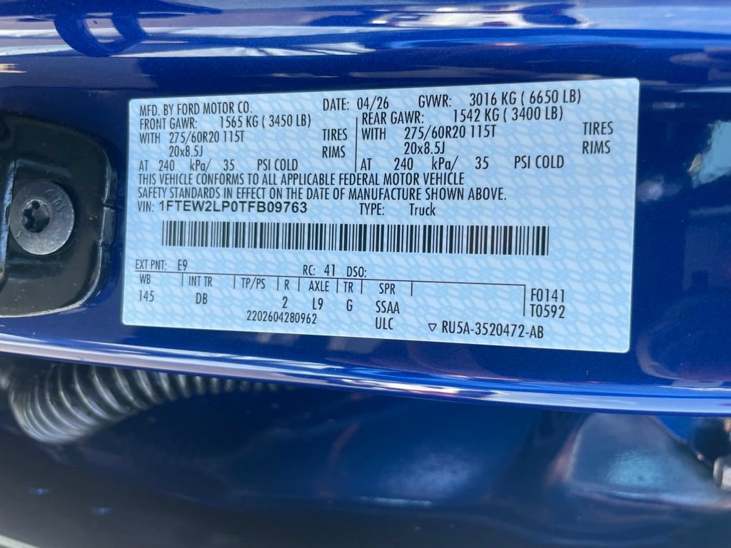 New 2026 Ford F150 STX w/ Equipment Group 200A AWD/4WD image 42