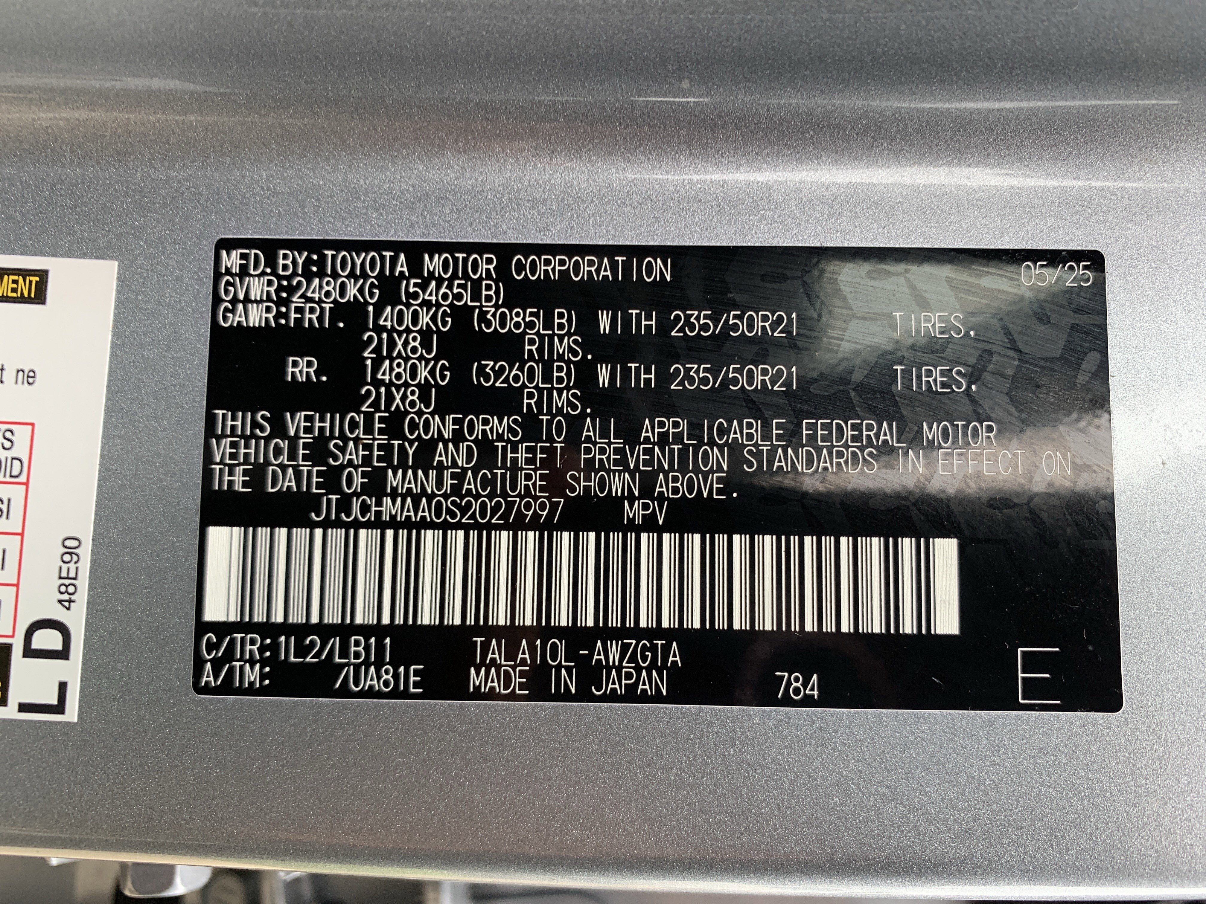 Certified 2025 Lexus RX 350 Premium Plus w/ Accessory Package (Z1) FWD image 36