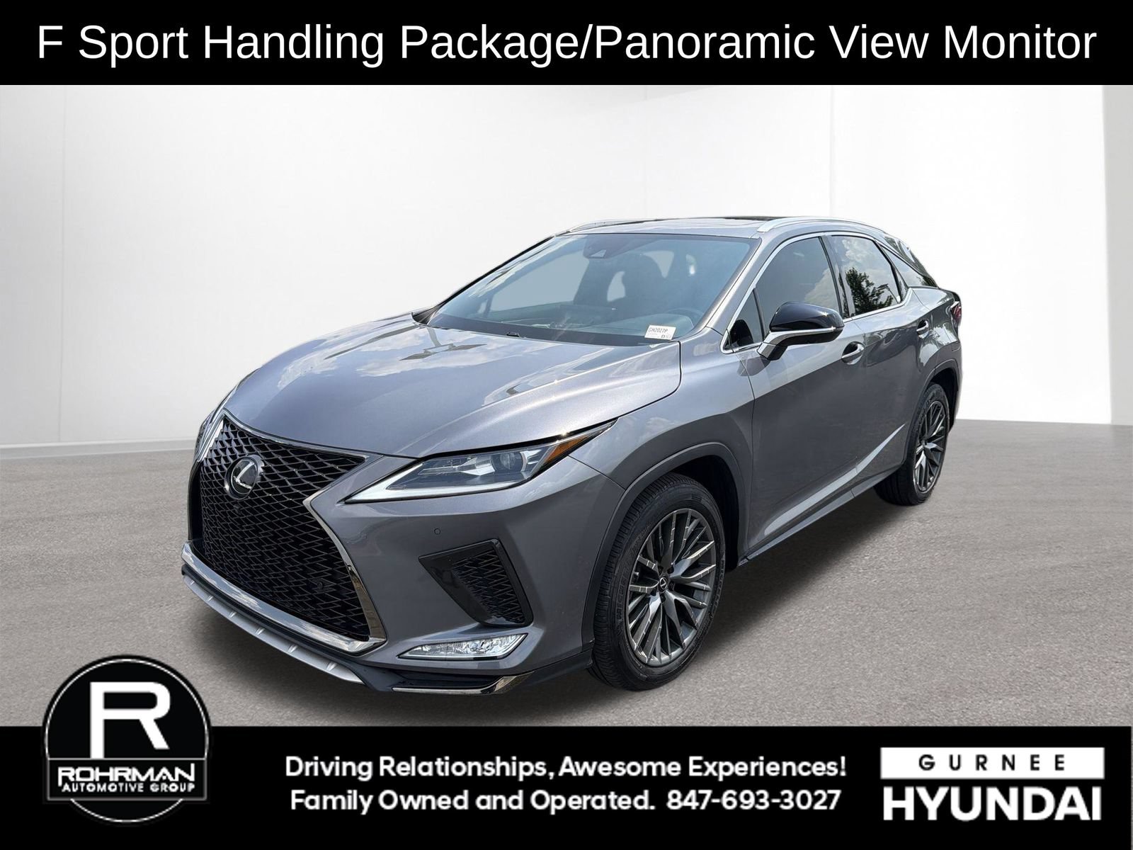 Used 2022 Lexus RX 350 F Sport w/ Accessory Package