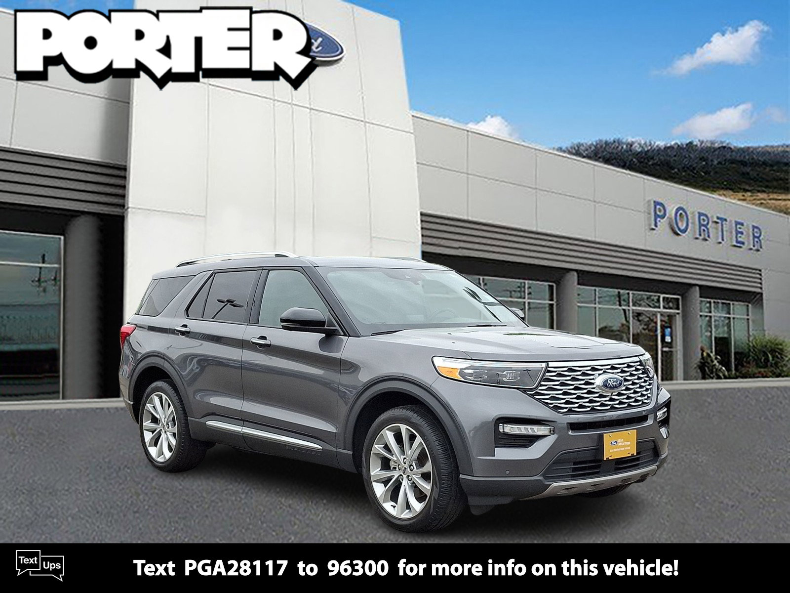 Used 2023 Ford Explorer Platinum w/ Technology Package