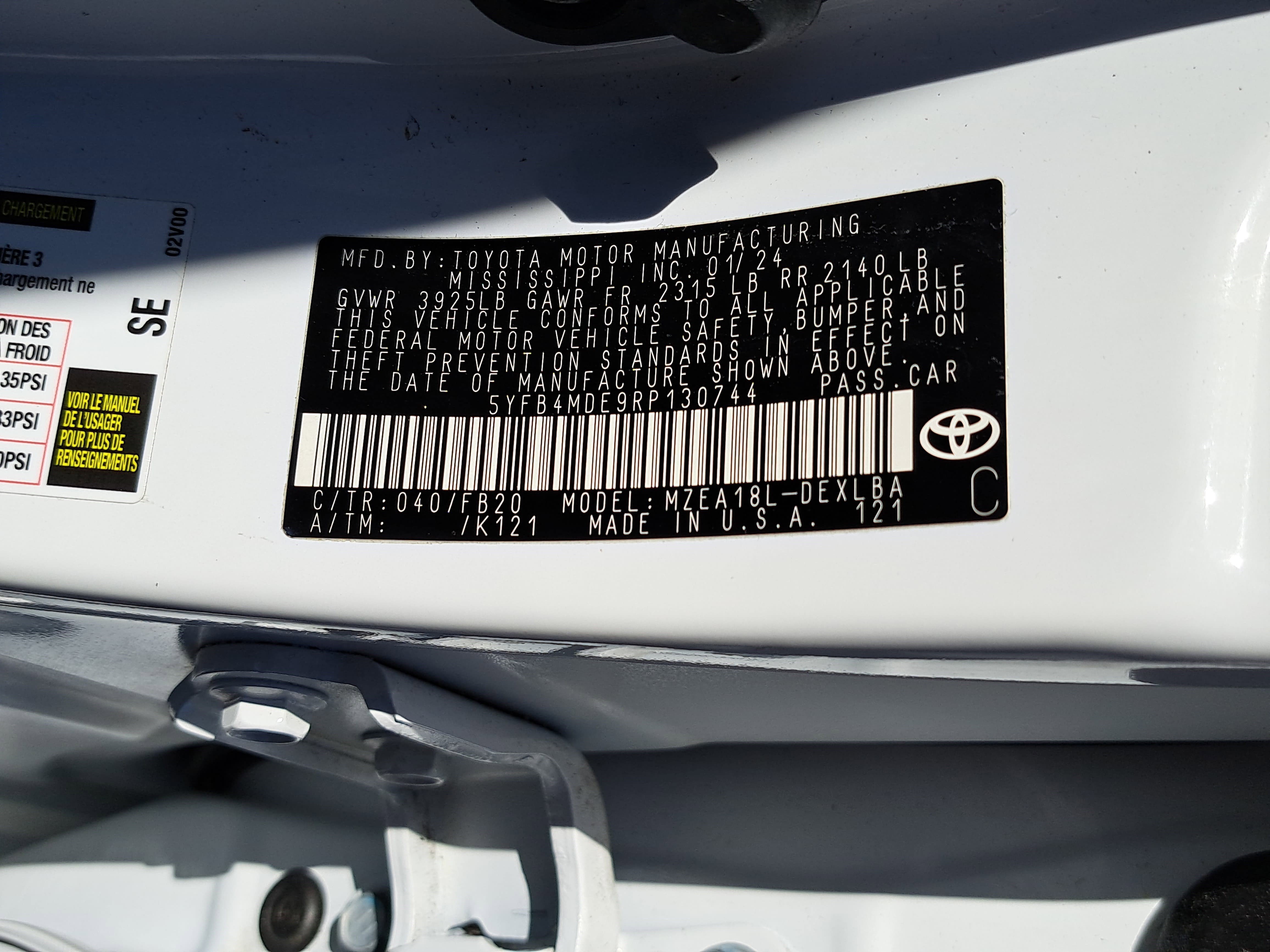 Used 2024 Toyota Corolla LE FWD image 33