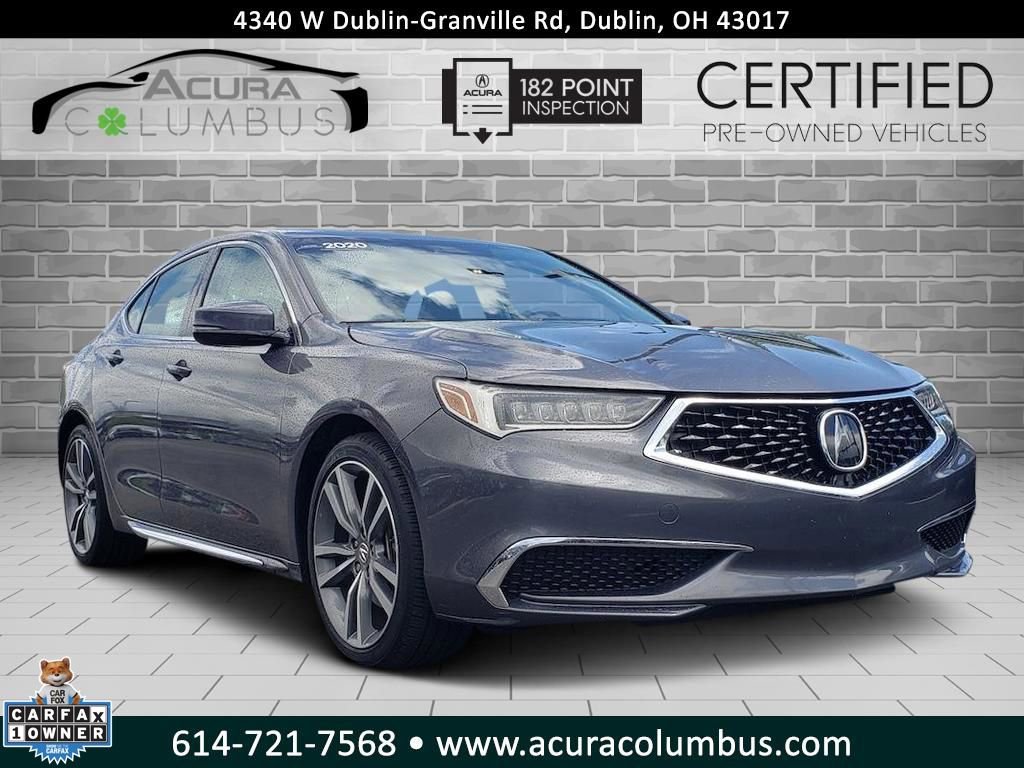 Certified 2020 Acura TLX V6 w/ Technology Package FWD image 1