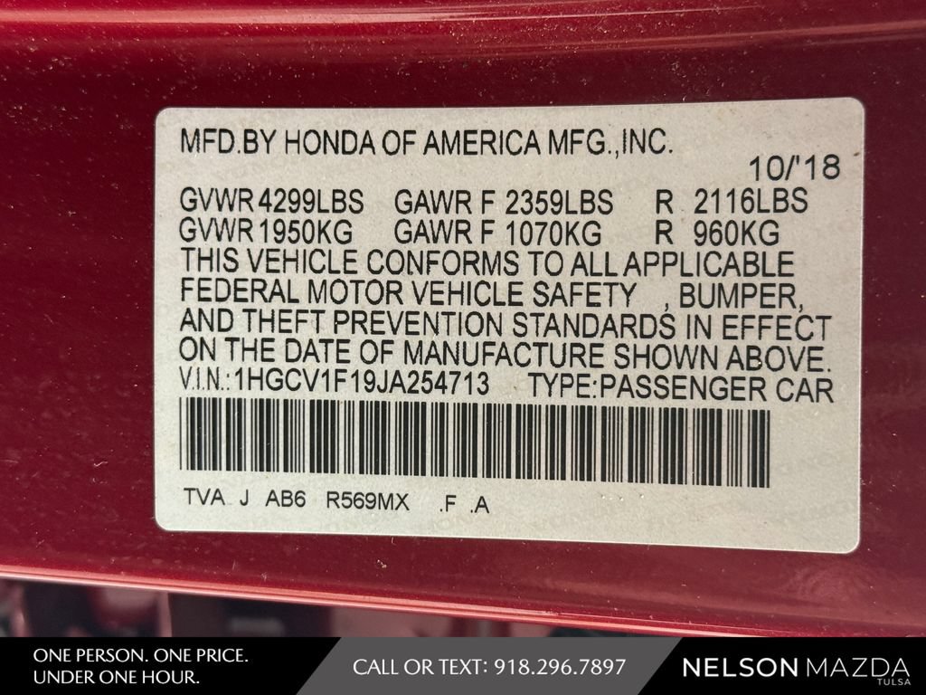 Used 2018 Honda Accord LX image 48