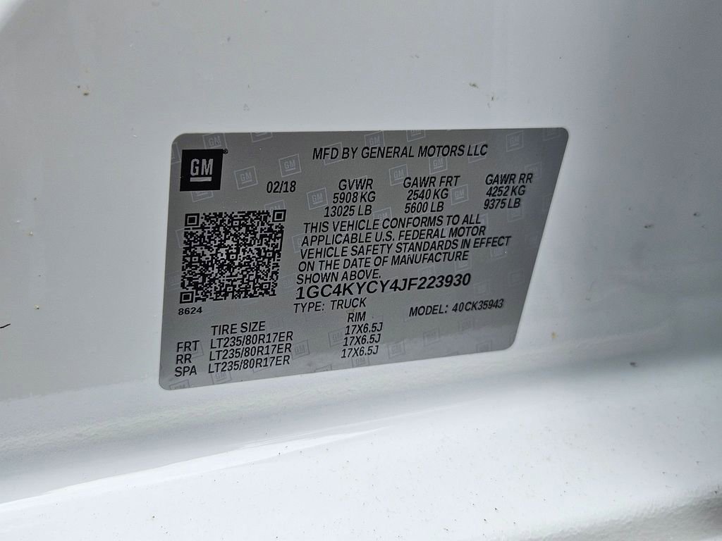 Used 2018 Chevrolet Silverado 3500 W/T w/ WT Fleet Convenience Package AWD/4WD image 28