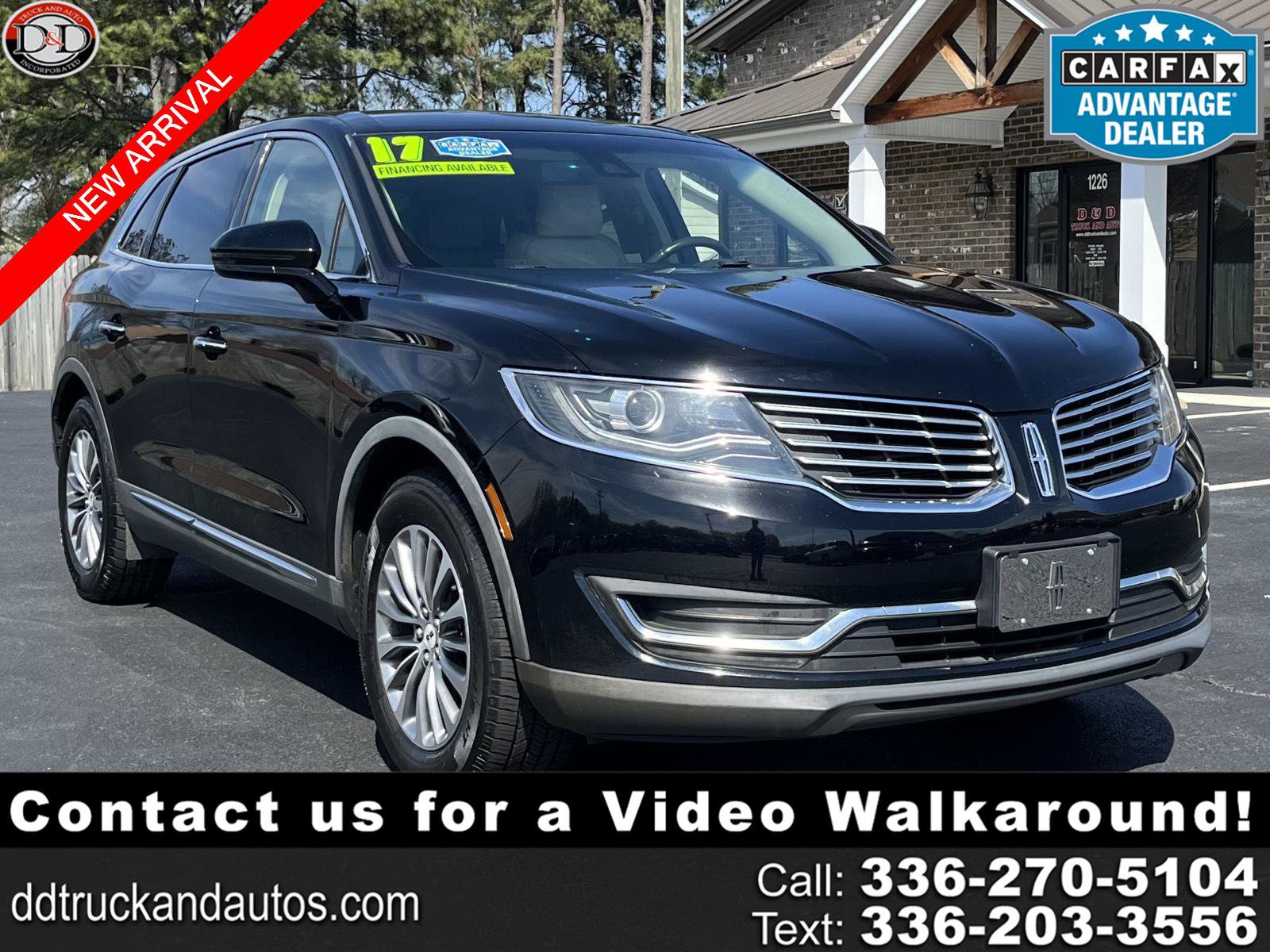 Used 2017 Lincoln MKX Select w/ Select Plus Package image 1