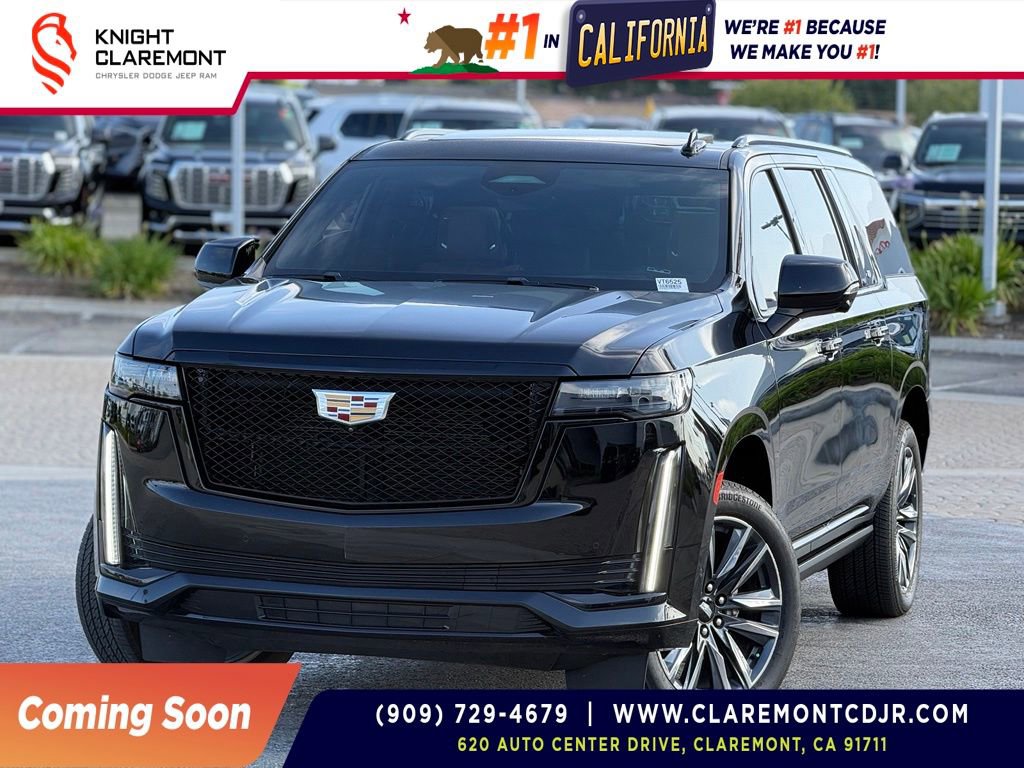 Used 2023 Cadillac Escalade ESV Sport w/ Touring Package AWD/4WD image 1