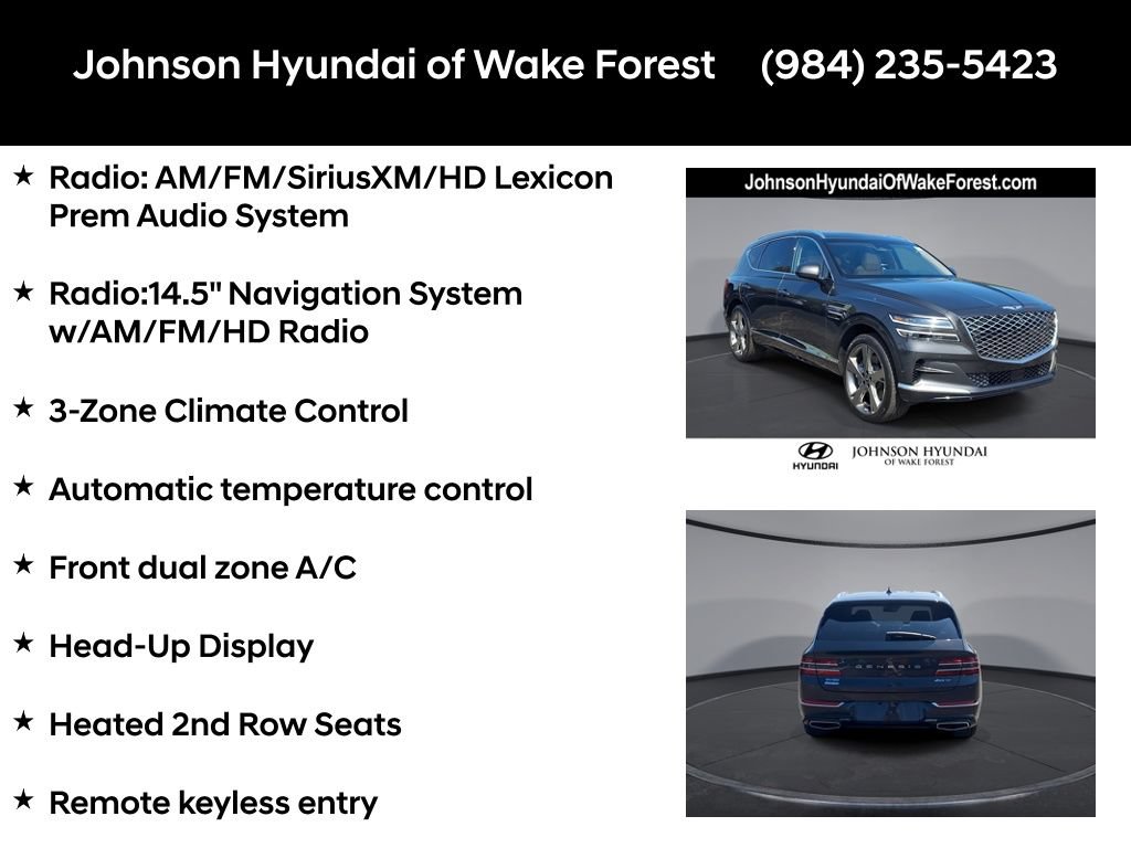 Used 2024 Genesis GV80 3.5T w/ Prestige Package AWD/4WD image 12