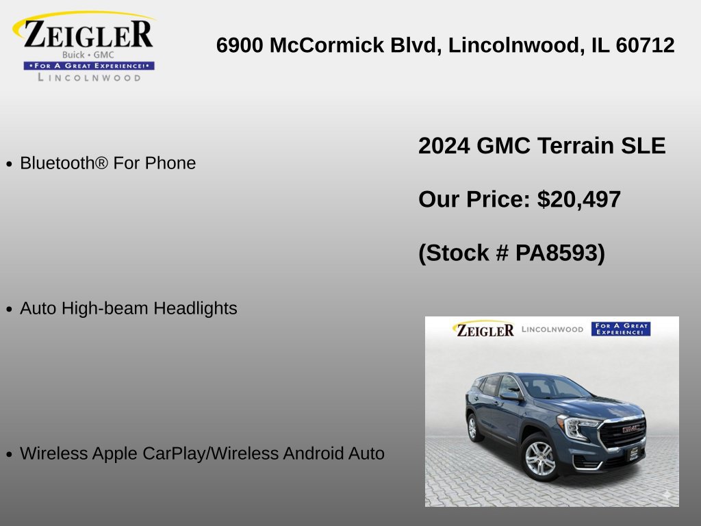 Used 2024 GMC Terrain SLE AWD/4WD image 12