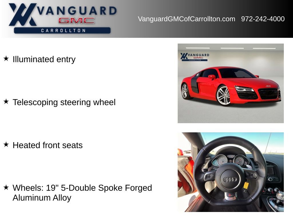 Used 2014 Audi R8 V8 w/ Convenience Package image 18