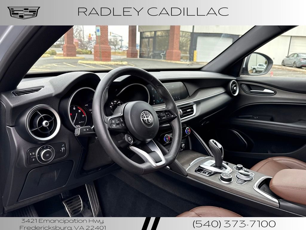 Used 2022 Alfa Romeo Stelvio Ti w/ Active Assist Plus Package image 14