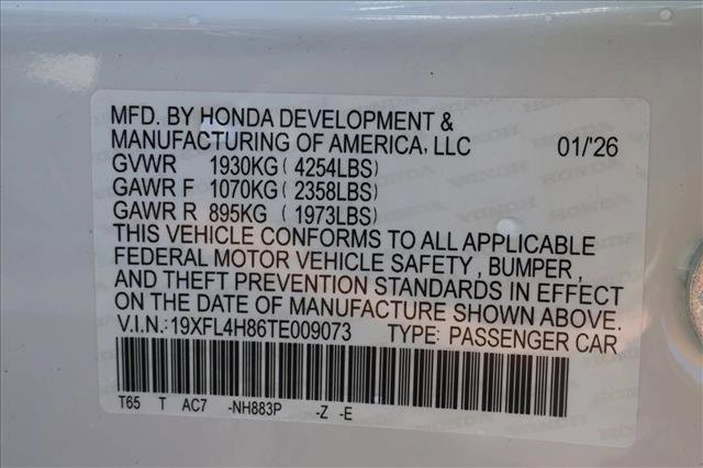 New 2026 Honda Civic Sport image 23