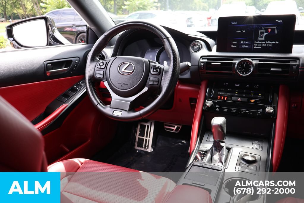 Used 2024 Lexus IS 350 F Sport w/ Memory Package RWD image 22