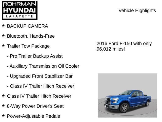 Used 2016 Ford F150 XLT w/ Equipment Group 301A Mid RWD image 8