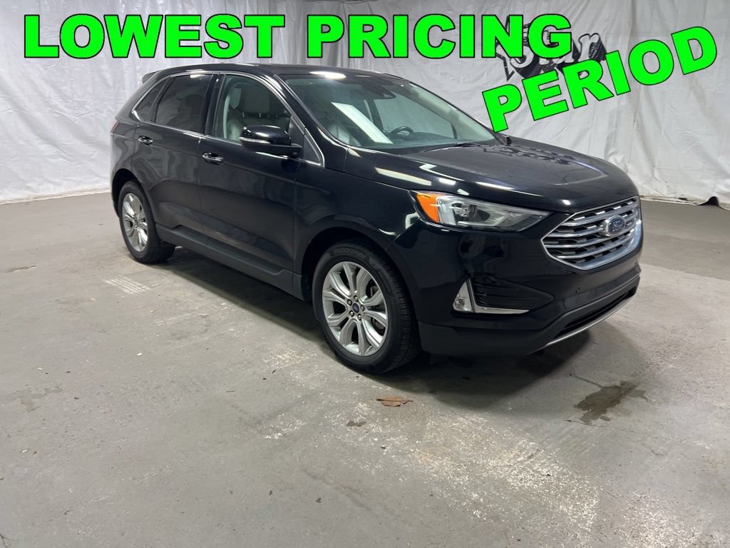 Used 2021 Ford Edge Titanium w/ Cargo Accessory Package FWD image 1