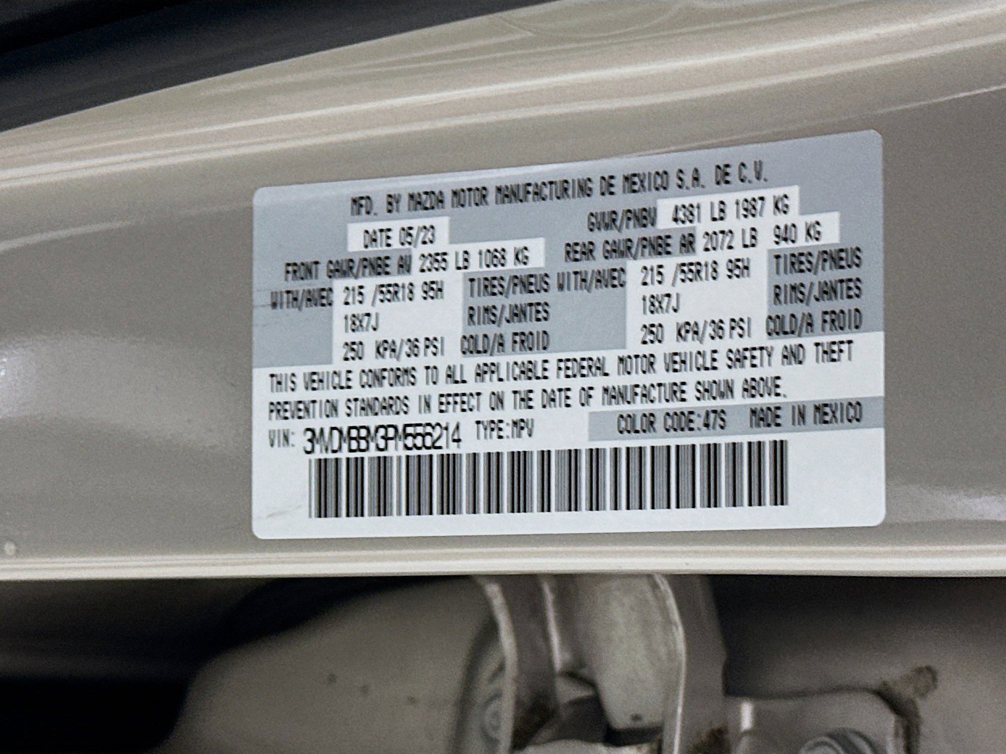 Used 2023 MAZDA CX-30 AWD 2.5 S w/ Select Package image 12