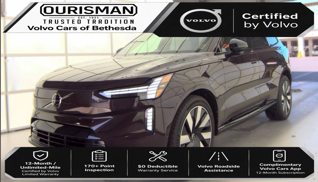 Certified 2025 Volvo EX90 Ultra w/ Protection Package Premier AWD/4WD image 1